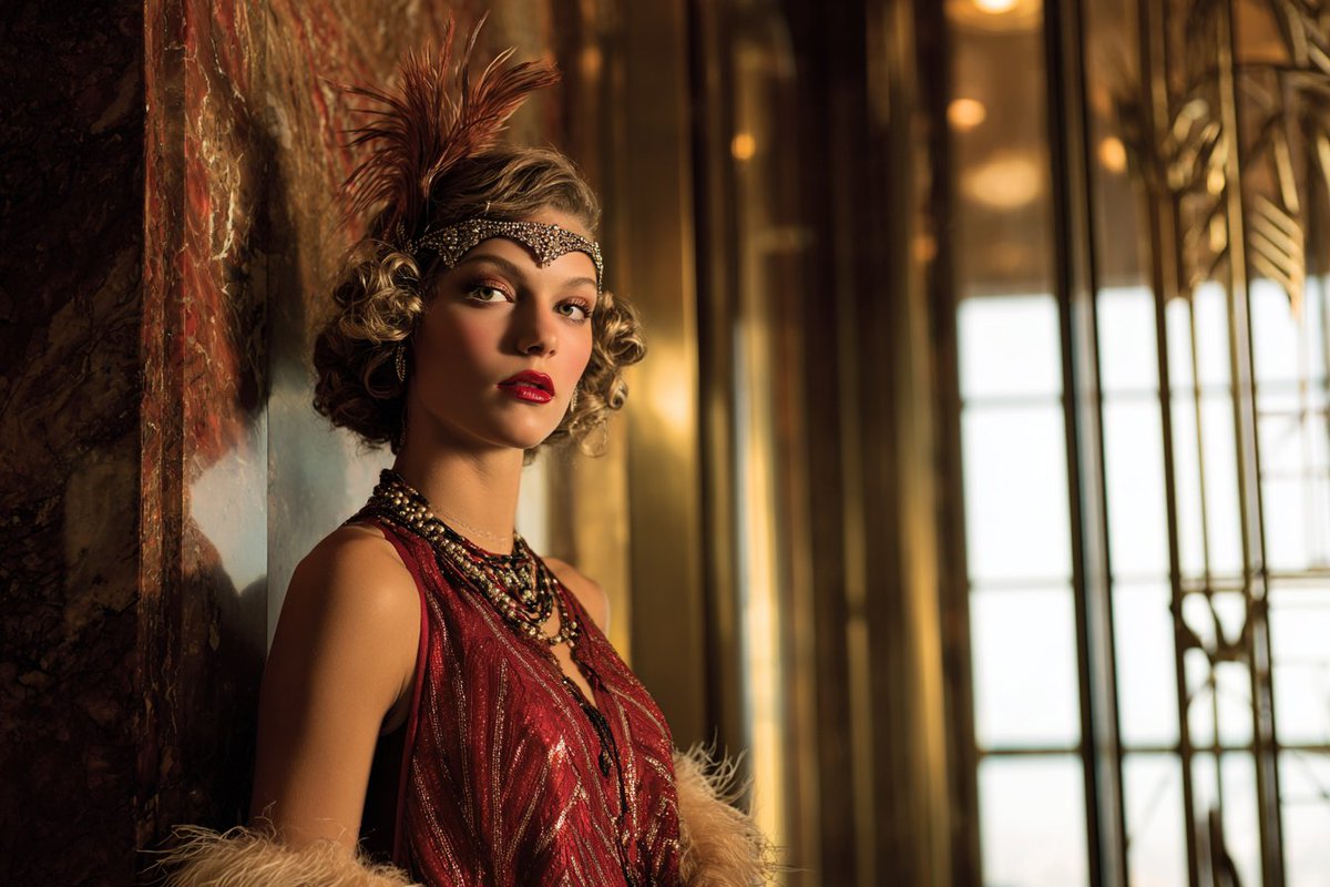 LudovicCreator's tweet image. 🎨 ART DECO METROPOLIS  🎨

Base prompt :

[SUBJECT] set within an Art Deco Metropolis, showcasing the grandeur and geometric elegance of 1920s architecture. Use streamlined forms and ornamental details, highlighting a sophisticated color palette of [COLOR1] and [COLOR2] to…