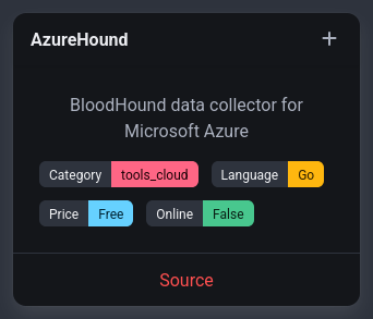 rawsec_cyber's tweet image. New tools were added on the #Rawsec #Cybersecurity Inventory

@noraj_rawsec added

📌 mitm6 by @_dirkjan
📌 BloodHound CLI by @cmaddalena at @specterops
📌 AzureHound by @ddlees at @specterops
📌 Code Auditor CTF by @2ourc3

inventory.raw.pm