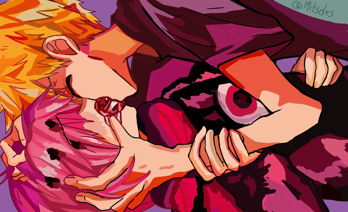 Mitsdes's tweet image. #mitsukou #kou #kouminamoto #mitsuba #tbhk #alienstagefanart #alienstage 
Lo hice muy rápido no son buenos resultados