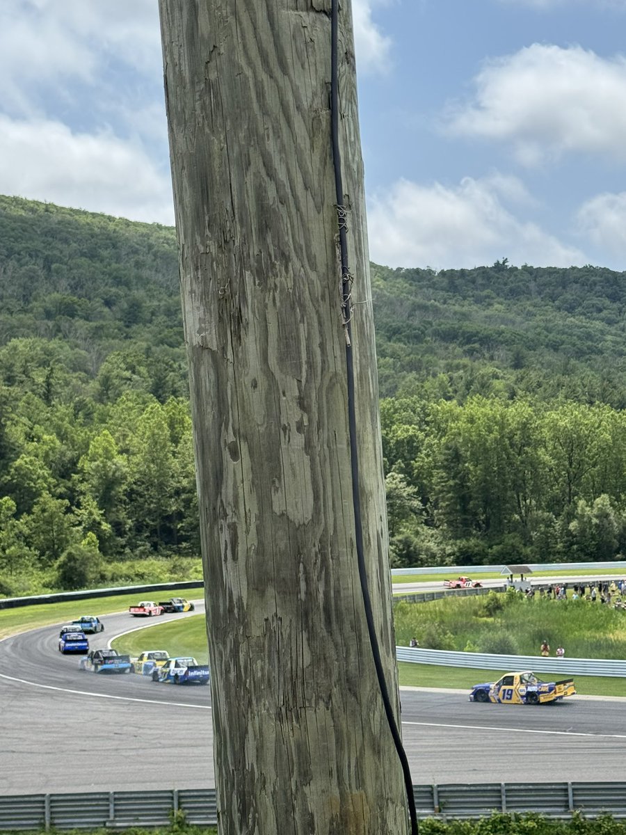 at the race 

(I had no cell service oops)