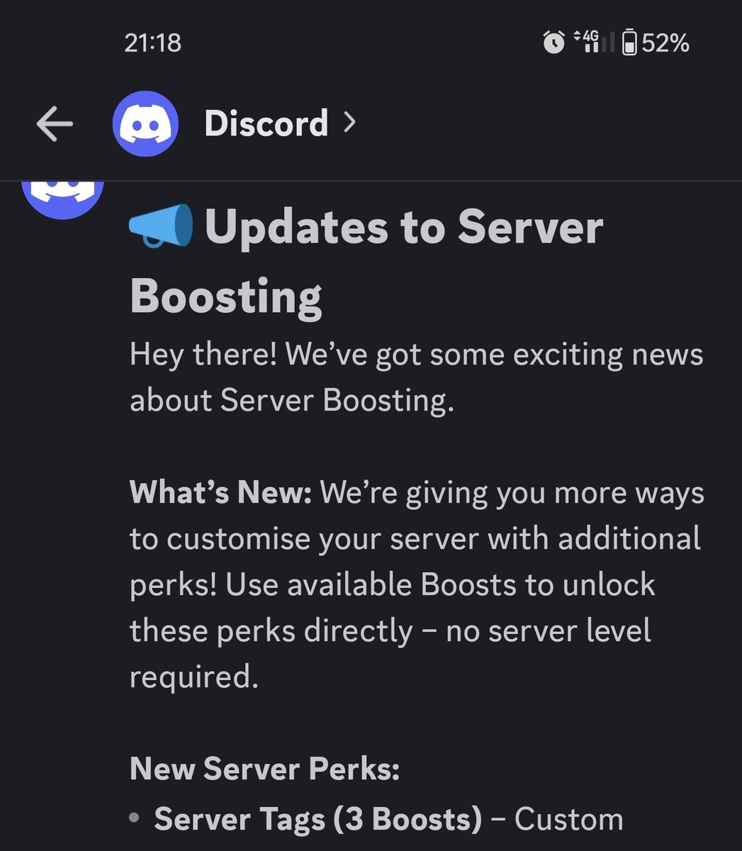 When you think it's a mate messaging to see how you are but its actually discord and you remember you have no mates