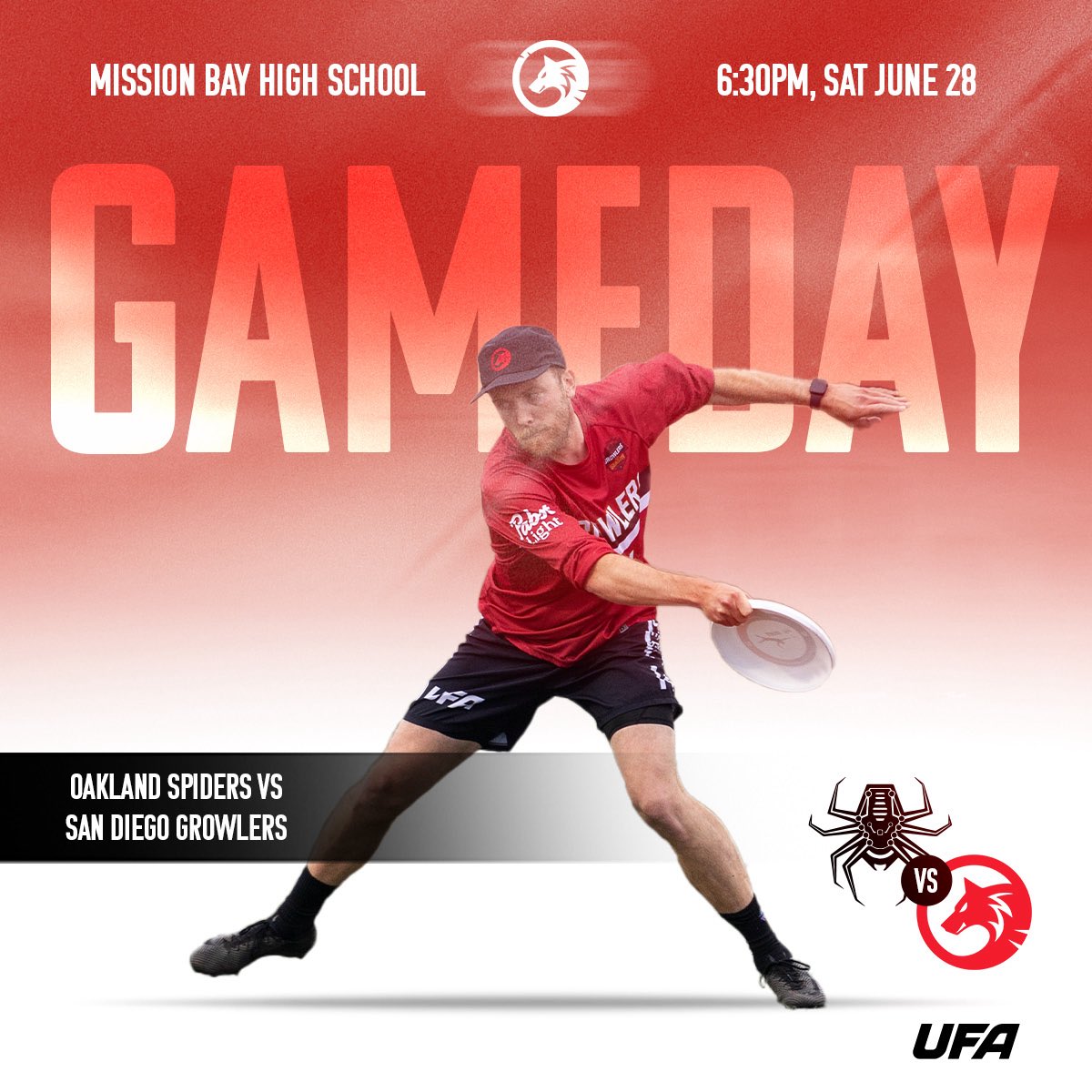 Let’s do this 👊 

6:30pm @ Mission Bay HS 

➡️ WatchUFA.tv