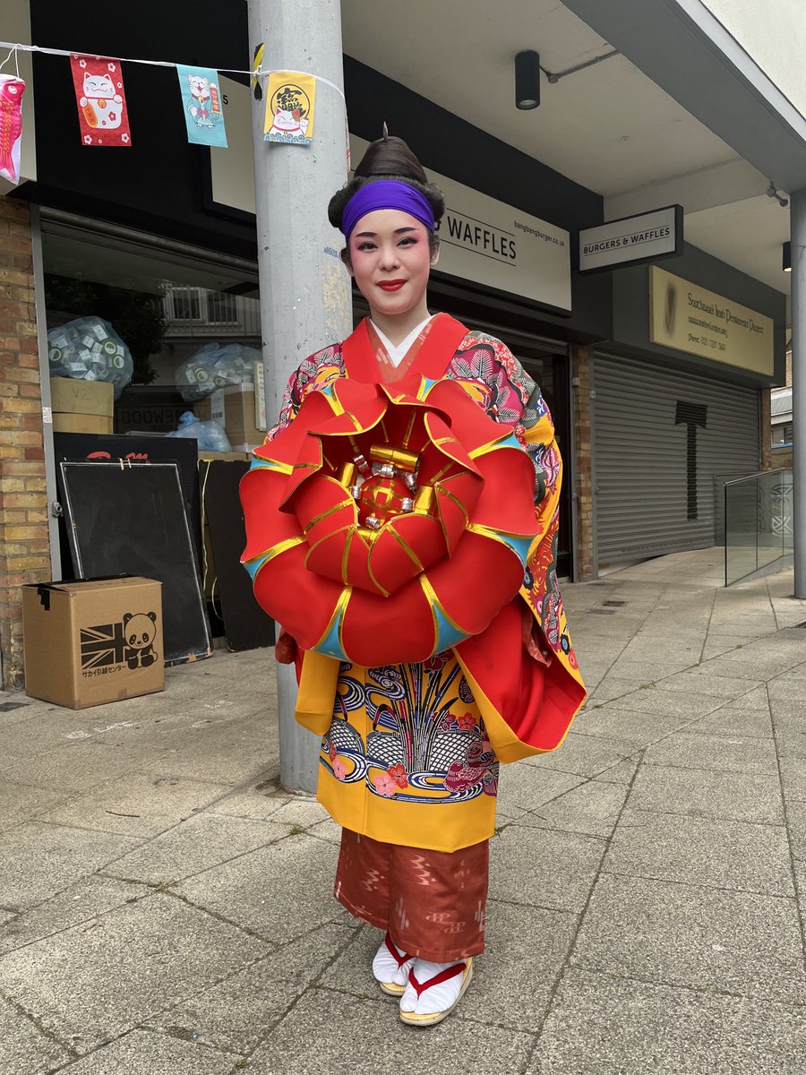 sunnylambe's tweet image. Today at the Japanese Okinawa Day 2025 turning the Blue into Red in celebration of Okinawan Culture in a spirit of togetherness with our diverse communities and everyone having some fun 🤩