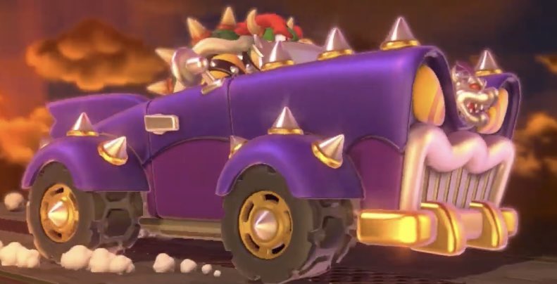 xRyuAsh's tweet image. How are these vehicles not in Mario Kart World? I think one of them should be a reward for finding everything in Free Roam.
(Koopa Chase would be amazing, but I'd be happy with either one!)