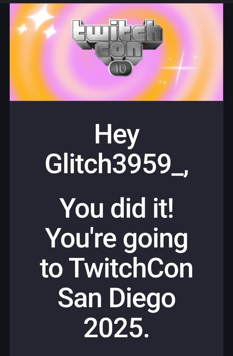 Chat I'm calm, I'm calm... #TwitchCon