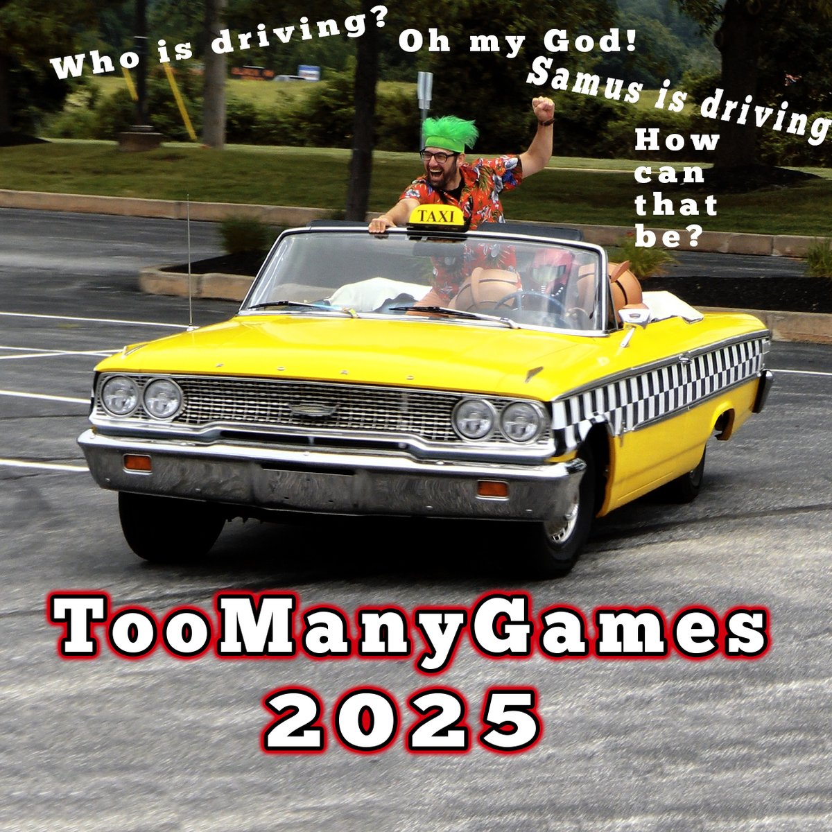 regularcars's tweet image. Metroid/Crazy Taxi crossover at #toomanygames #metroid #crazytaxi #toomanygames2025 #samuscosplay