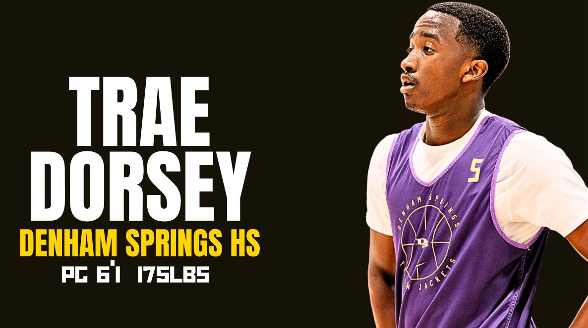 TraeDorsey12's tweet image. Summer League ✅
PG 6’1 | 175lbs
C/o 2027
📧 TraeDorsey@yahoo.com
📱 (225) 388•8899
HS: Denham Springs | Travel Team: @DCxNXT
