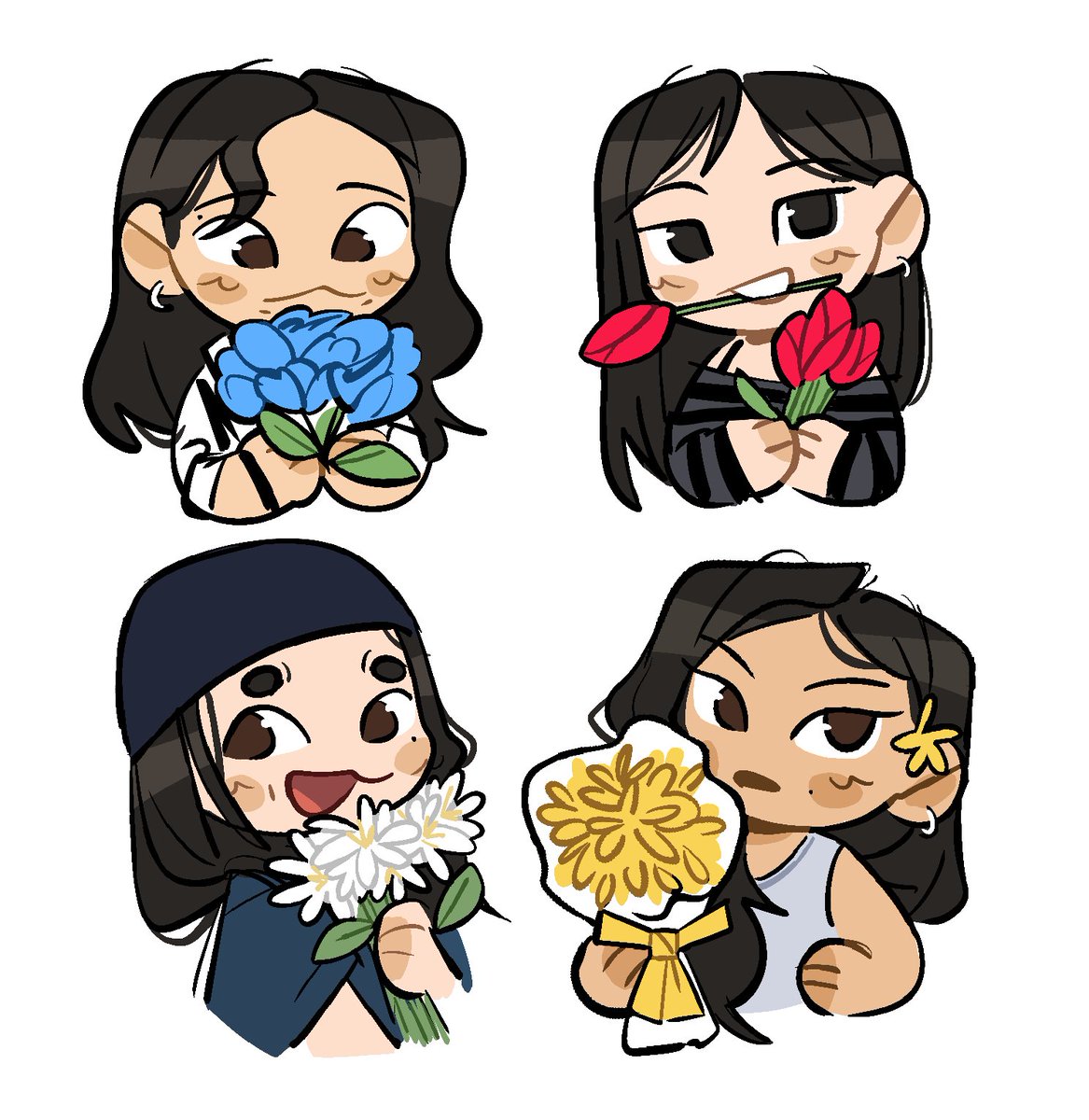 totally not late mamamoonniversary drawing <3