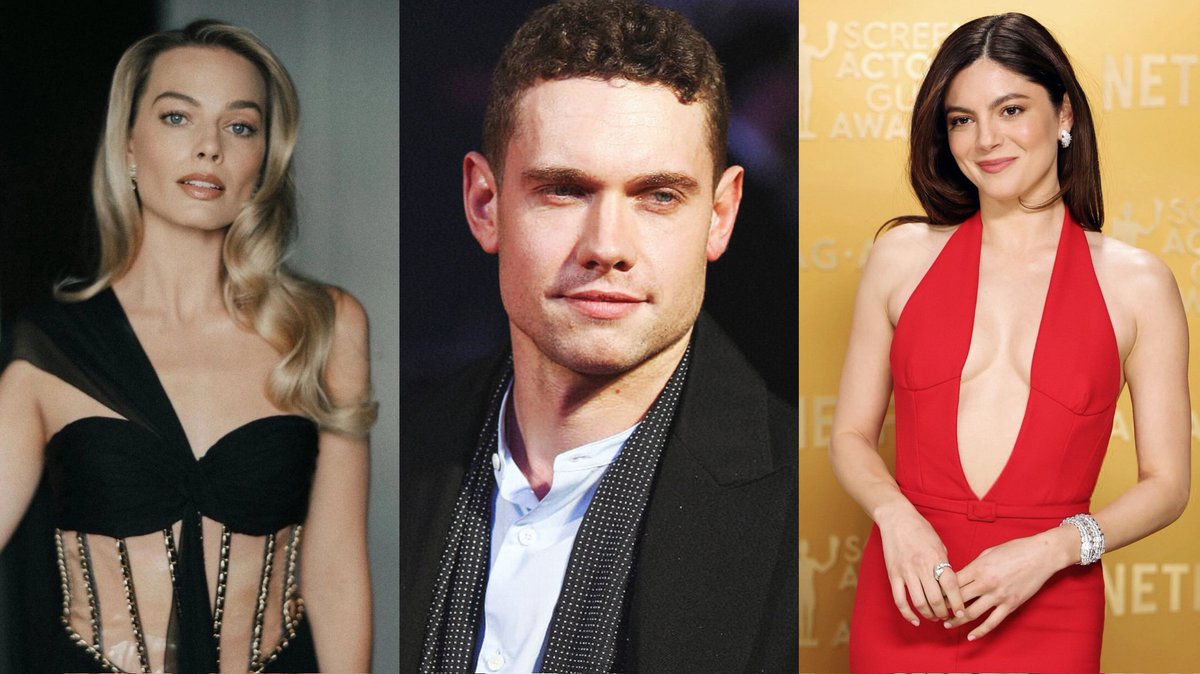 Yesindeed4MSM's tweet photo. Which trio looks better for the new James Bond movie?

Bond Contenders: 
- Jack Lowden
- Tom Brittney 
- Dev Patel
- Jeremy Irvine 

Bond Girls: Margot Robbie &amp; Monica Barbaro

(Pt 7) https://t.co/DikHvXDsOJ