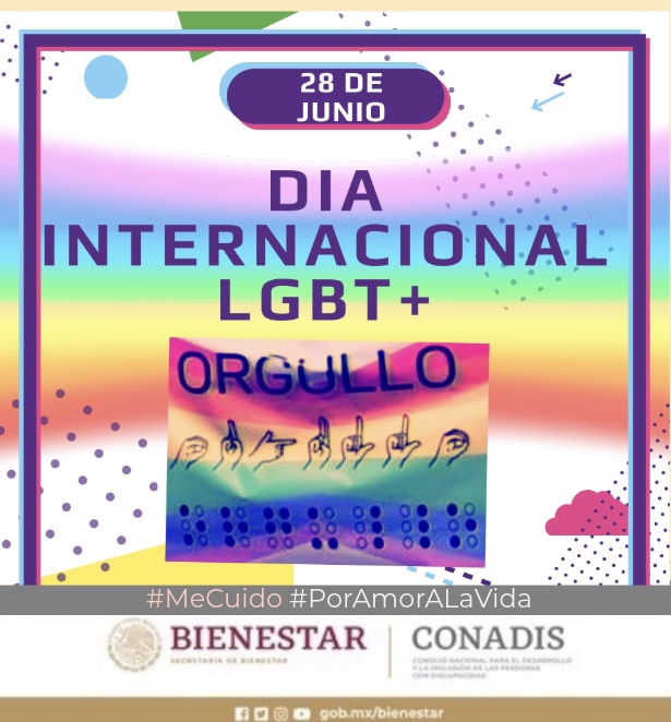 Hoy es una fecha para reafirmar el compromiso con una sociedad libre de estigmas. La libertad de ser, de amar y de vivir sin barreras ni prejuicios debe ser una garantía compartida. 
Conoce más visitando nuestra nota del día:
gob.mx/conadis/articu…