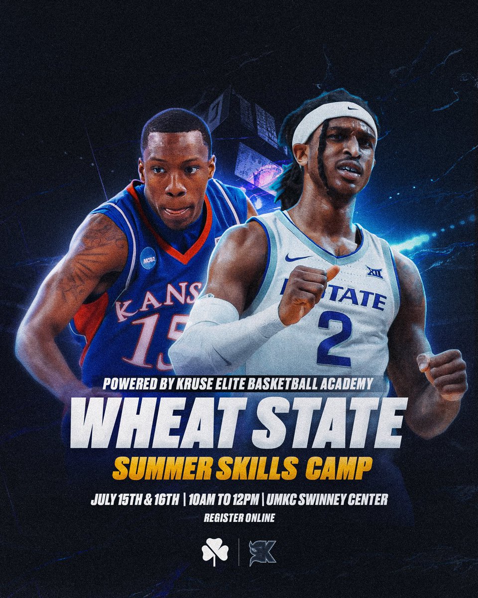 Purple Reign (@purplereigntbt) on Twitter photo What’s up everyone!
July 15–16, Powered by Kruse Elite Basketball Academy and Wheat State Showdown are teaming up to host their first-ever Summer Skills Camp at the UMKC Swinney Center. 
Sign your child up today and get a discount on TBT tickets! 
linktr.ee/PurpleReignTBT What’s up everyone!
July 15–16, Powered by Kruse Elite Basketball Academy and Wheat State Showdown are teaming up to host their first-ever Summer Skills Camp at the UMKC Swinney Center. 
Sign your child up today and get a discount on TBT tickets! 
linktr.ee/PurpleReignTBT