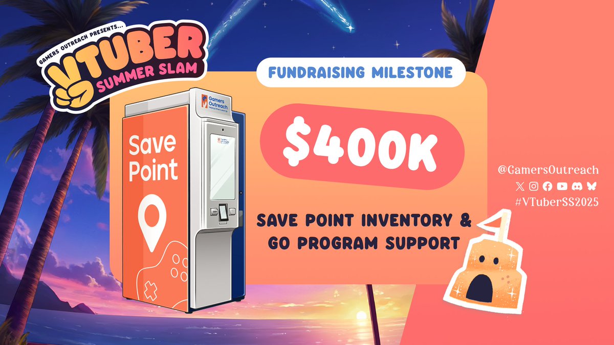 🌴 $400k Milestone 🌴

Just like that! We're absolutely LOVING the energy we're seeing from the community. The more fun we have, the faster we'll hit these milestones FOR THE KIDS! 🥰

Let's keep it going! 🏖️☀️🐚