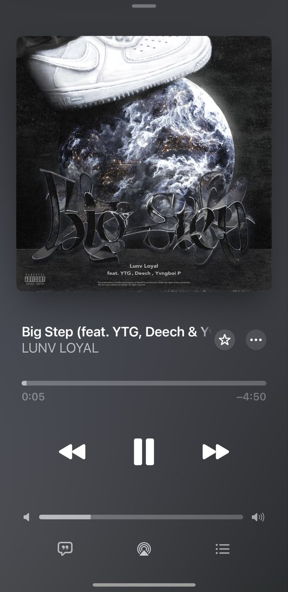 zb7_tl's tweet photo. #今日の一曲 〝街から街 はみ出したら勝ち🎵〟スキルヤバい👹【必聴】…🥺
Lunv Loyal - Big Step ft. YTG, Deech, Yvngboi P | 03- Performance https://t.co/5xWaIYvAvV
TikTok⏩ https://t.co/MBFNsxkBtd
@Lunv_Loyal @083155guevara #Deech @YvngboiP
各配信サービス⏩ https://t.co/jz60k6lkWe https://t.co/CBTaigCOPD
