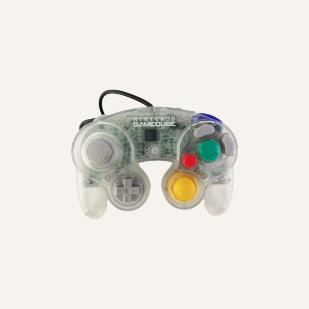 Highframe_App's tweet photo. Clear GameCube Controller by @Nintendo 
.
.
.
.
.
Hashtags: #gamecube #nintendo #nintendolife #gamecontroller #transparent #gamecubegames https://t.co/pLHPLwpyfc