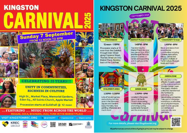 Kingston REC (@krec2016) on Twitter photo Launching <a href="/carnivalKT/">Kingston Carnival</a> front of @BentallsCentre <a href="/RBKingston/">Kingston Council</a> by @kingstonREC with #KingstonCommunityDrumming from 3pm Sunday 30th June Part of Kingston 2025 Plan celebrations Join us to launch the biggest celebratory festival this part of London Launching <a href="/carnivalKT/">Kingston Carnival</a> front of @BentallsCentre <a href="/RBKingston/">Kingston Council</a> by @kingstonREC with #KingstonCommunityDrumming from 3pm Sunday 30th June Part of Kingston 2025 Plan celebrations Join us to launch the biggest celebratory festival this part of London