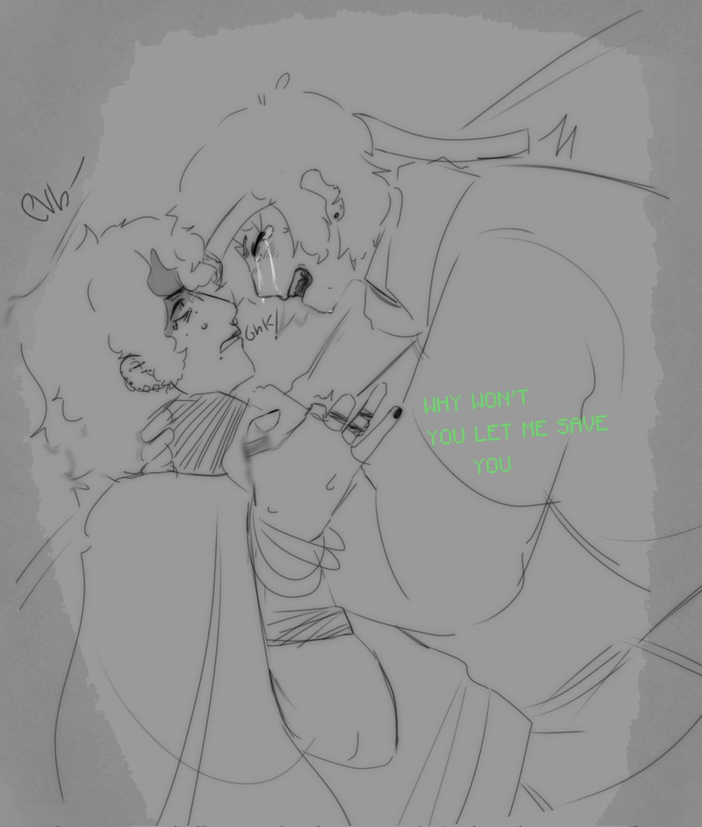 StarryScytheZ's tweet photo. TW: DEATH: strangulation:
death BY strangulation lol
Timeloop au!
I can explain this au I promise
#Seavbo #ParkourCivilization #parkourciv #PKCIV https://t.co/bngolKBVzE