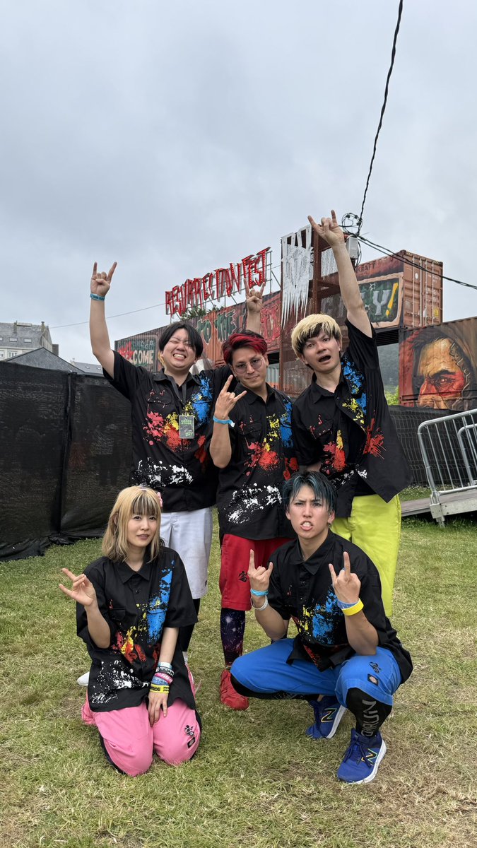 INGofficial's tweet photo. Resurrection Fest25、ありがとうございました！！！
取り急ぎの¡gracias! https://t.co/g6Z8pF6GKE