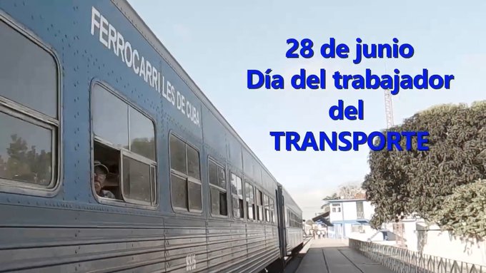 Los educadores pinareños felicitan a los transportistas en su día.#DíaDelTrabajadorDelTransporte, llegue a todos los transportistas de nuestro país una calurosa felicitación, y el reconocimiento por la labor que realizan.¡Felicidades! #CubaViveEnSuHistoria #PinardelRío #CubaMined