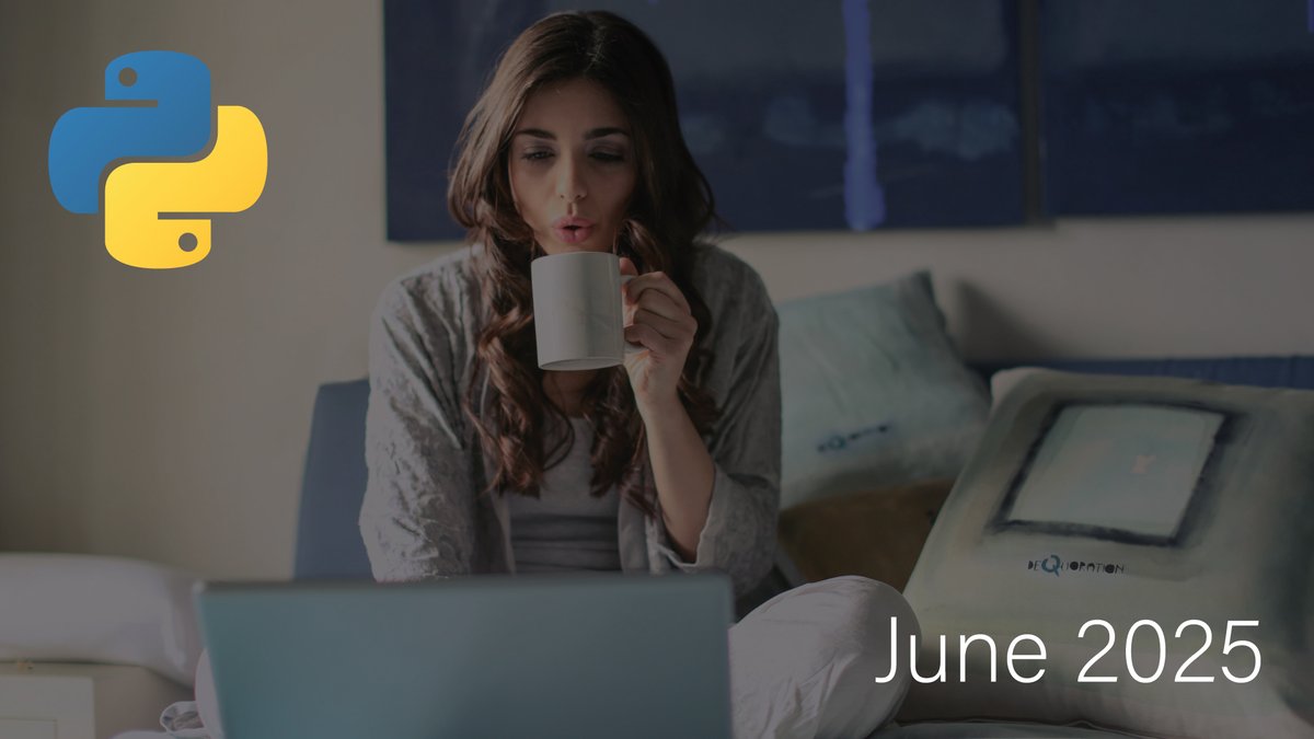 Check out the Python Monthly Review for June 2025. Subscribe now! It is free! linkedin.com/newsletters/py… #python #newsletter