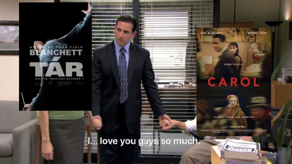 Carol and TÁR are on the list of Best Movies of the 21st Century