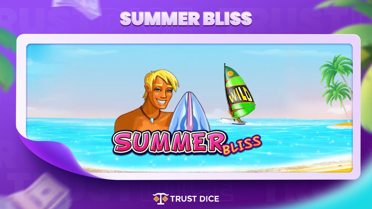 TrustDice's tweet photo. Answer: Summer bliss
Winner: @Amelia01520599
Please check your DMs for your prize.ποΈ
Spin your way through sunshine, tropical vibes, and sizzling wins.
π Dive into the reels now: https://t.co/4Cy1tsu0ri
#TDSummerSplash #HotStreakSummer #TrustdiceGivesBack https://t.co/VDhtvp07p0