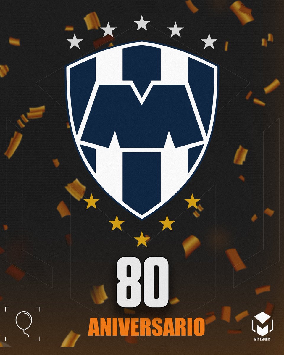 Felicidades a nuestros vecinos el club <a href="/Rayados/">Rayados</a> ¡por su 80° aniversario! y mucha suerte en su siguiente encuentro del mundial de clubs ⚽️

¡Subele al himno! 💙🤍🤠