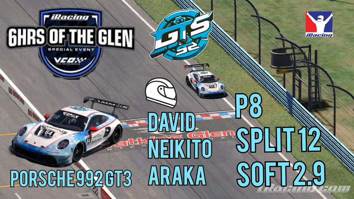 Segunda resistencia con <a href="/GTSpain92/">GTSpain 92</a> y buen resultado que nos llevamos, gran trabajo de los compis!💪 A POR LA PROXIMA!!🏁🏁