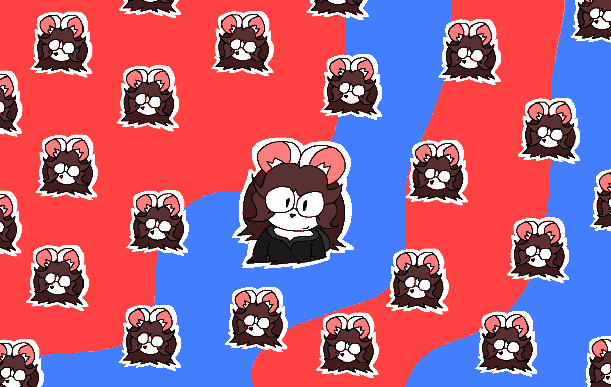 meritmunchalot's tweet photo. I didn't feel like drawing a whole ass thing so whatever... go my stickers https://t.co/5pEHJYG9g6