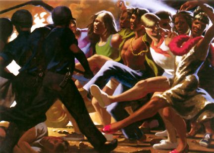 JesusInLoveBlog's tweet image. Pride celebrations are rooted in sacred resistance -- when the queer “saints of Stonewall” fought back against police harassment at the #Stonewall Inn, launching the modern LGBTQ liberation movement on June 28, 1969. #PrideMonth #faithfullyLGBT qspirit.net/saints-of-ston…