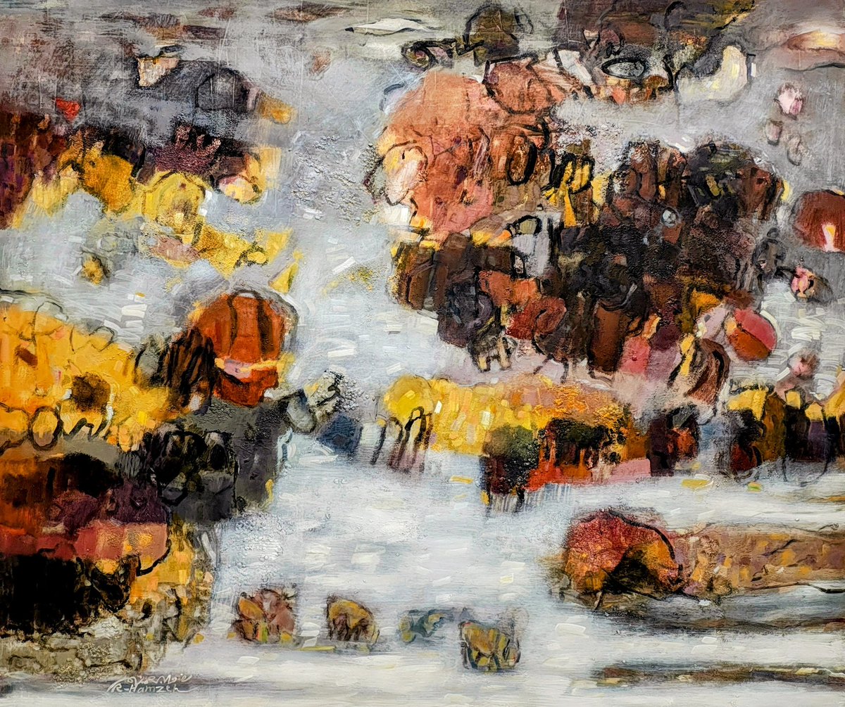 HamzehRedwan's tweet photo. 165x140 cm acrylic on canvas. https://t.co/LBiOKjywDW