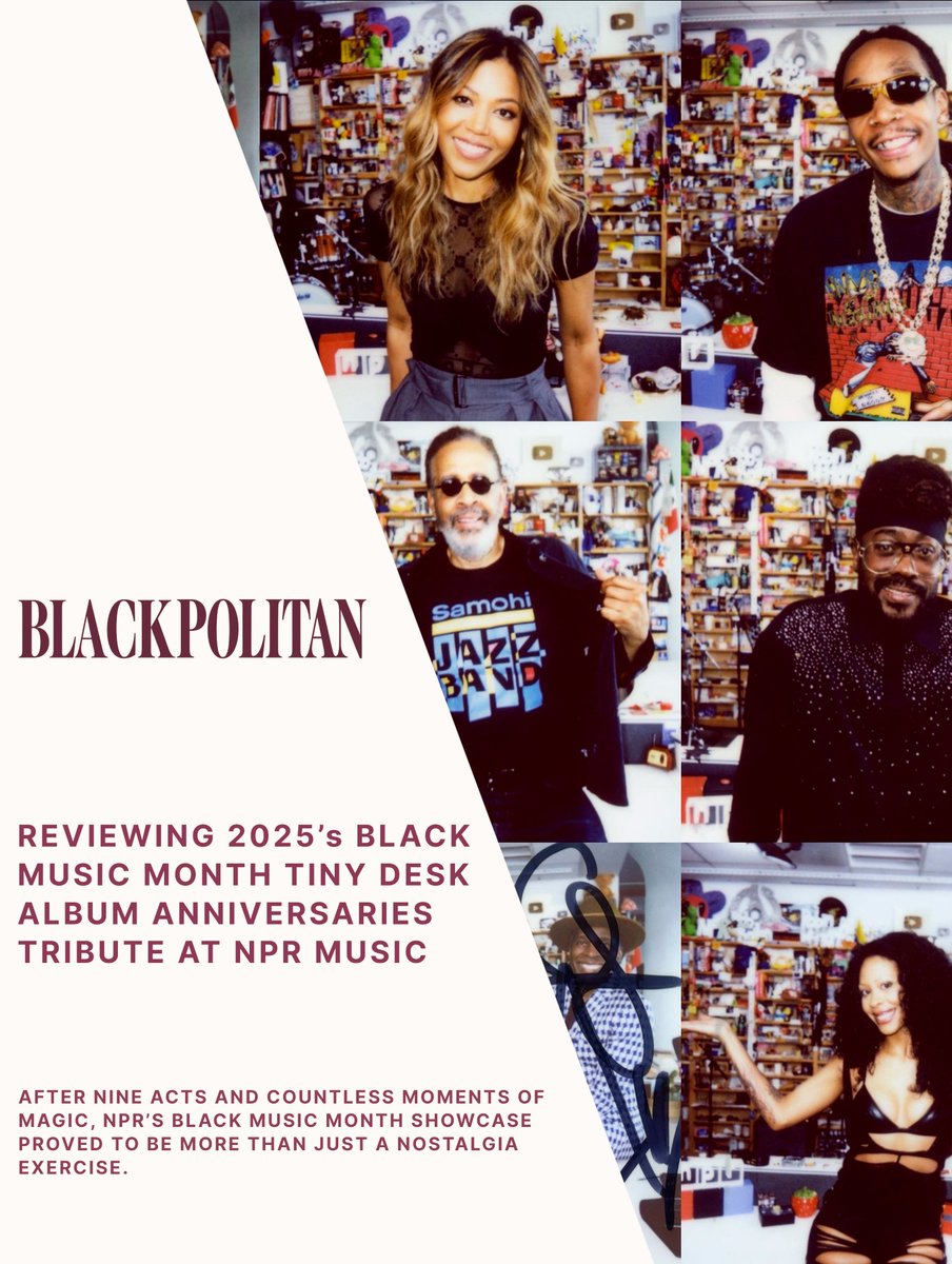 After nine acts and countless moments of magic, NPR’s Black Music Month showcase proved to be more than just a nostalgia exercise.

More: shatterthestandards.com/p/reviewing-20…