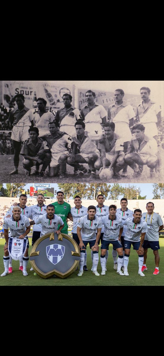 La primera y la última alineación!! Han pasado 80 años !!! 
Difícil de explicar el sentimiento de ser Rayado.