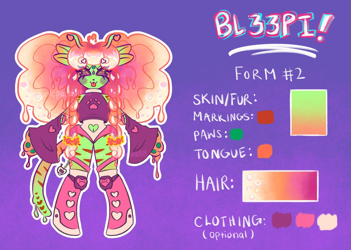 PanicPanda888's tweet image. Artfight is right around the corner!!

Be sure to attack my newest OC BL33PI!

AF: PanicPanda

Let’s go Team Crystals!! 🔮💎

#artfight #artfight2025 #oc #ocart #alienoc #ocrefsheet #doodle #digitalart #art #artmoots #ArtistOnX #artist