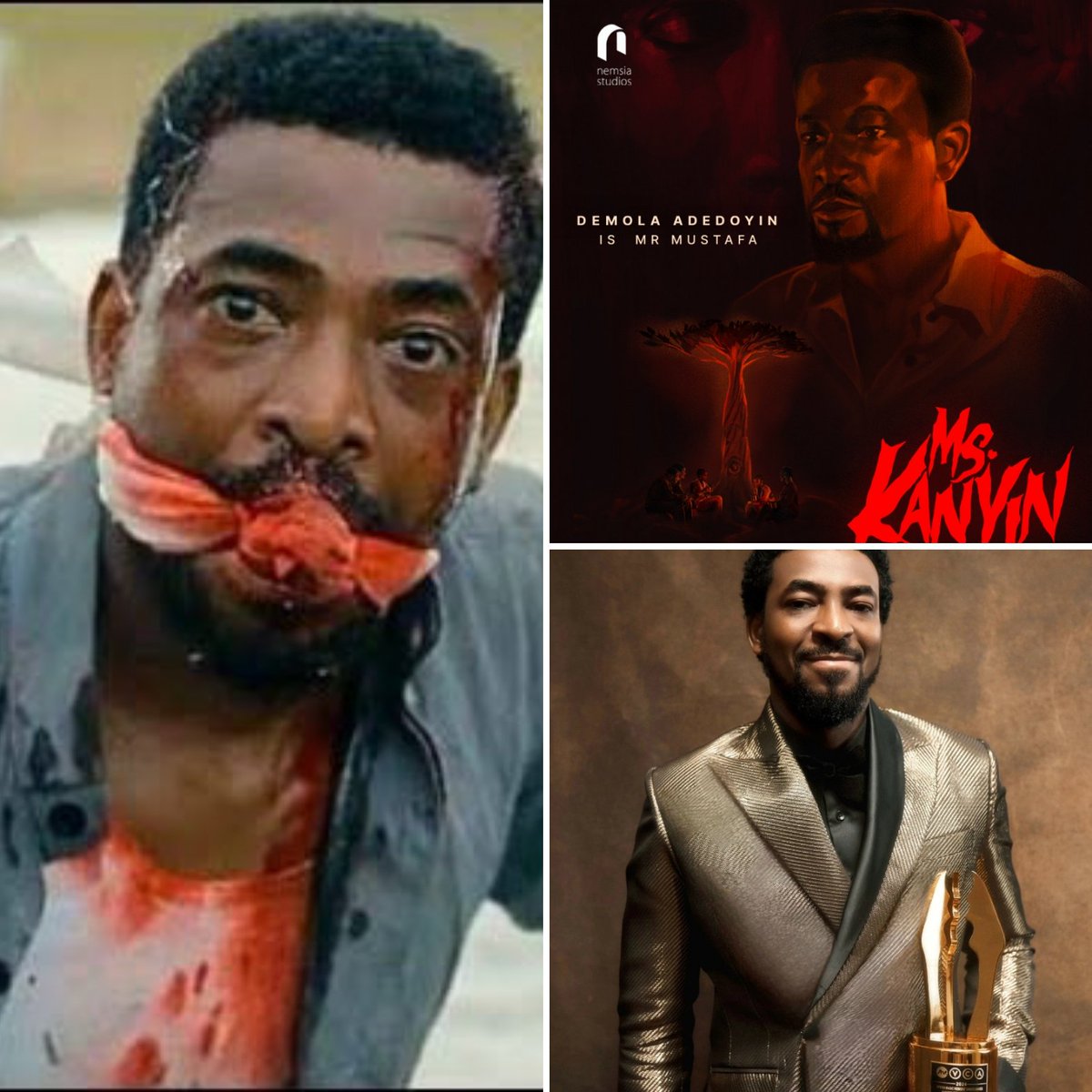Dear Nollywood, Don't sleep on Demola Adedoyin. Outstanding performance in Ms. Kanyin