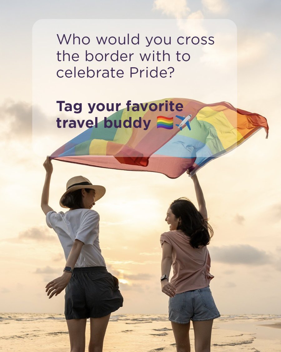 CrossBrdrXpress's tweet image. Love, sun, and freedom 🌈☀️
This is what crossing with pride looks like.

#CBXtravel #PrideVibes #CrossWithPride #CBXperience