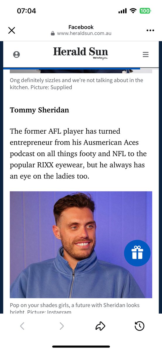 ⁦<a href="/kanecornes/">Kane Cornes</a>⁩ footy field isn’t the only place he struggles #ohhhhhshhhheridan