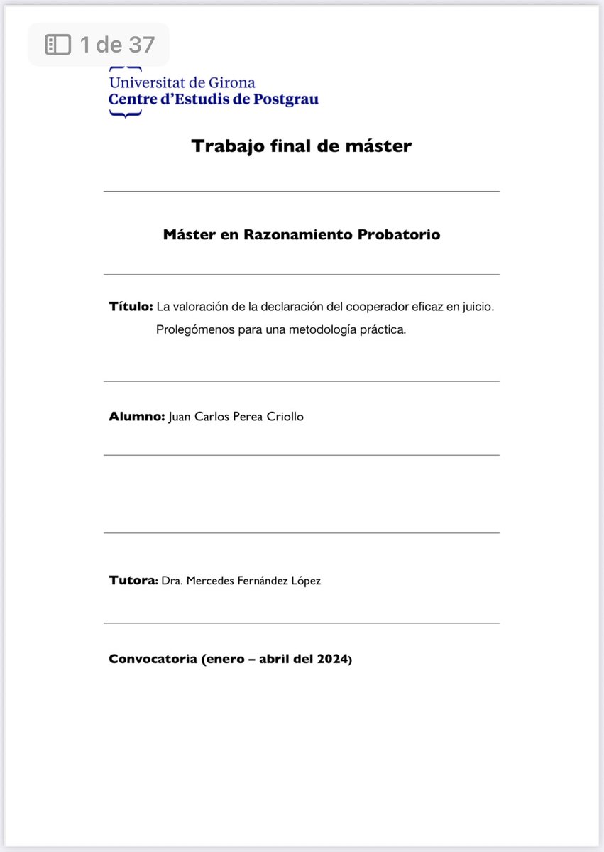 JCPC_593's tweet image. 🧵 DOS TRABAJOS. Un mensaje:

📍Garantizar decisiones penales correctas cuando se aplica la cooperación eficaz en Ecuador.

Abro hilo con mis dos investigaciones de máster que se complementan y dialogan entre sí.

Lee y compártelo si crees en la justicia con método. 👇…