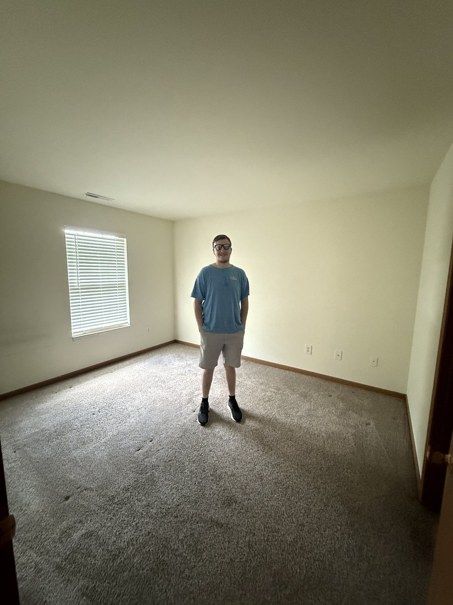 Bittersweet! Hardest working kid I know. Took on sports information director job after many athletic layoffs. Moved him out of Macomb today. Any college or sports team would be lucky to have him! Free agent now! LOL! Masters in sports management