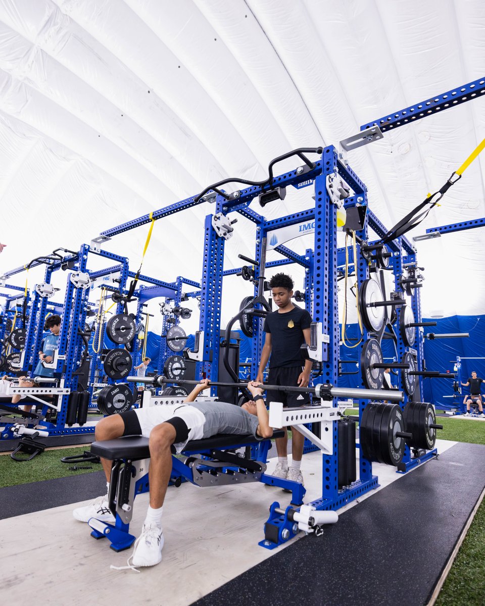 Heavy lifts. Big gains. Expert coaching. Strength &amp; Power campers came to conquer💯💪