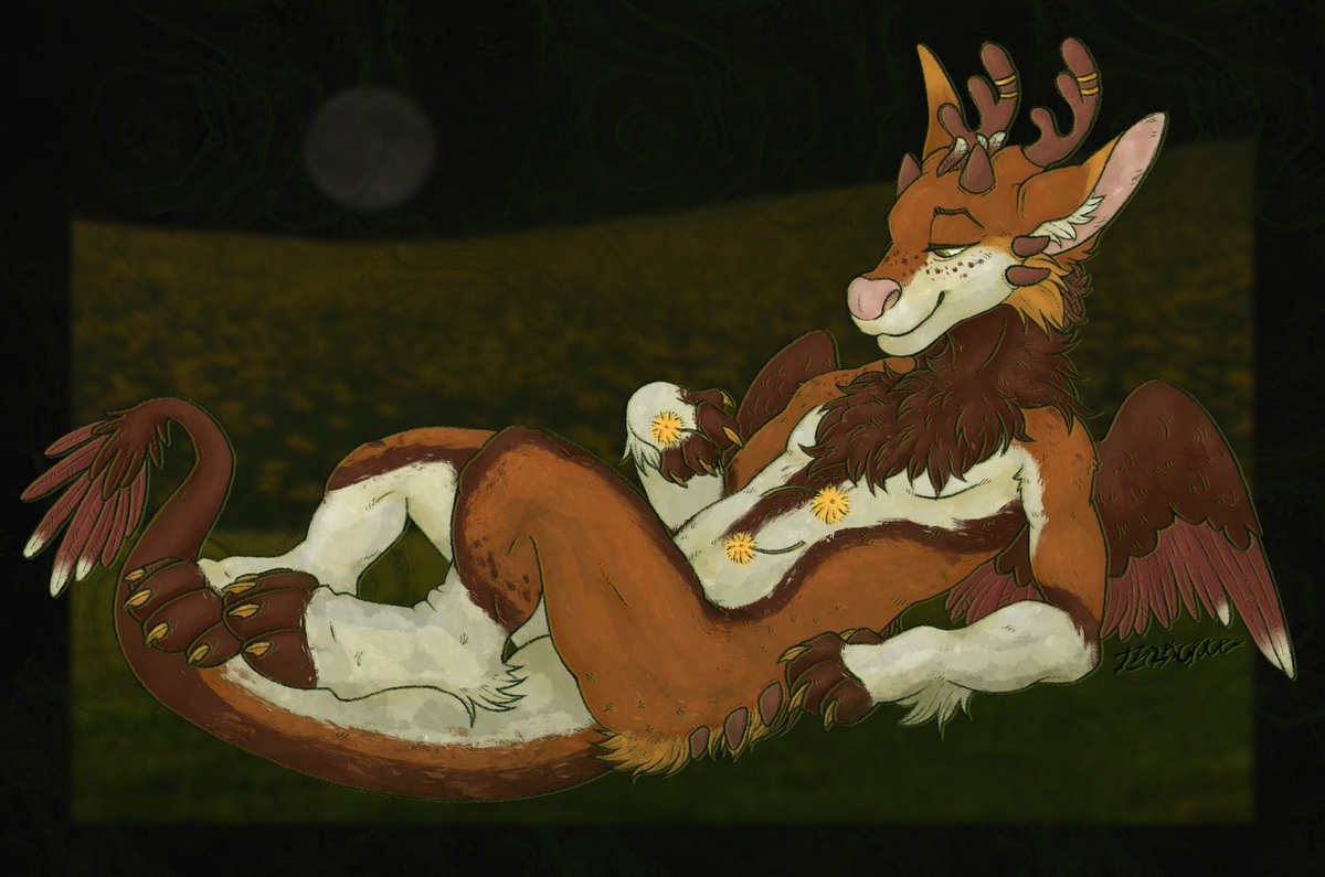 Fullbody comm for <a href="/Lexxeck/">Lexxeck 💛✨</a> 🌻