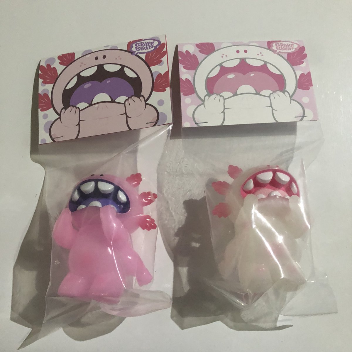 パンダ狩り⭐︎参加させて頂きましたぁ⋆*✩⑅◡̈⃝*
パンダさん達は既にいませんでしたので初マカロニをゲットしました♡可愛いすぎます！！ぐぶぬまさん達がパンダさんをお迎え出来ている事をお祈りしています。遅ればせながら頑張って集めていきます♪̊̈♪̆̈
#grapebrain
#パンダ狩り
#ヤマシロヤ