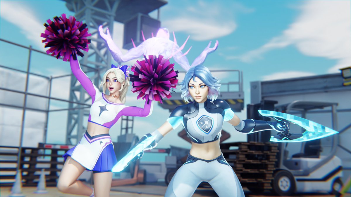 xtreme_192's tweet image. Haylee Skye and Lightrider

(Haylee&apos;s got a Devil Trigger)

#Fortnite #FortniteArt #FortniteSuper #Blender