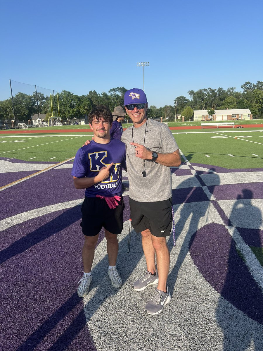 WalkerMiddleto6's tweet photo. Had a great time and good experience at the Kansas Wesleyan camp today #goyotes @kwufootball @coachmattymidd https://t.co/N0X2nSGKwe