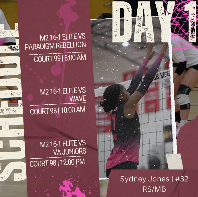 sydn8y_vb's tweet photo. Dallas Natty here I come! C/O 2028 Playn 16-1 Elite (M2 Volleyball) Come ✅ us out! @6schalls @rachmfergie  @amaya_shay @JeJcoach75  @CoachEysha @ChadRWillis @ThomasMBlack2 @Efrain_NegronVB @CoachULmerKU @jejcoach75 @juddthestudd @coachmikedz @jakebarreau @coacha_mccray @k3ith2 https://t.co/ytQN5nBcHV