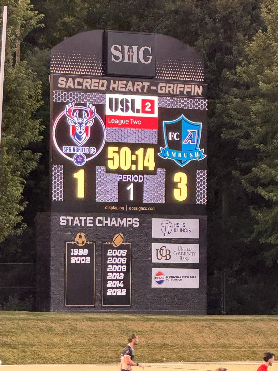 We had a great half - now time to finish it! #WeAreAmbush