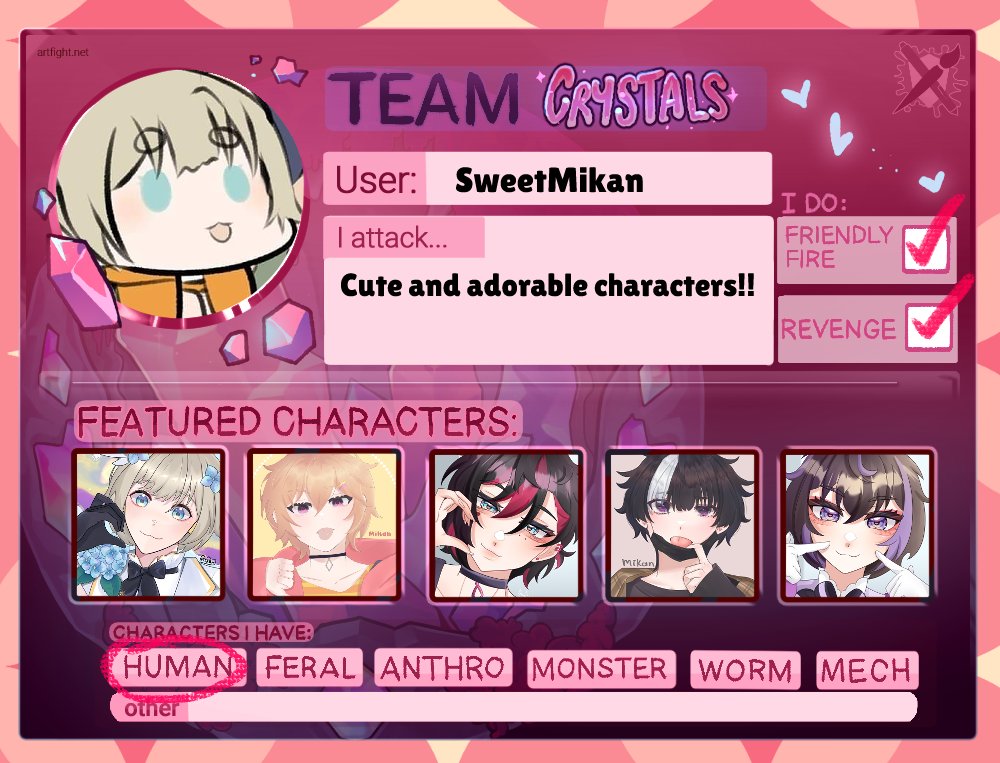 Im ready >:3
#artfight2025 #Artfightteamcrystals #artfight