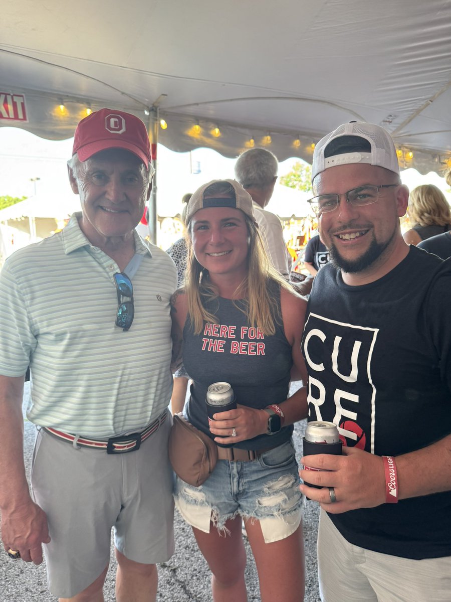 Justin Kinner (@1410kinner) on Twitter photo Having beers with the Lieutenant Governor of Ohio at the JR Memorial <a href="/JimTressel5/">Jim Tressel</a>!
Well … we were at least 🤷🏻♂️ Having beers with the Lieutenant Governor of Ohio at the JR Memorial <a href="/JimTressel5/">Jim Tressel</a>!
Well … we were at least 🤷🏻♂️