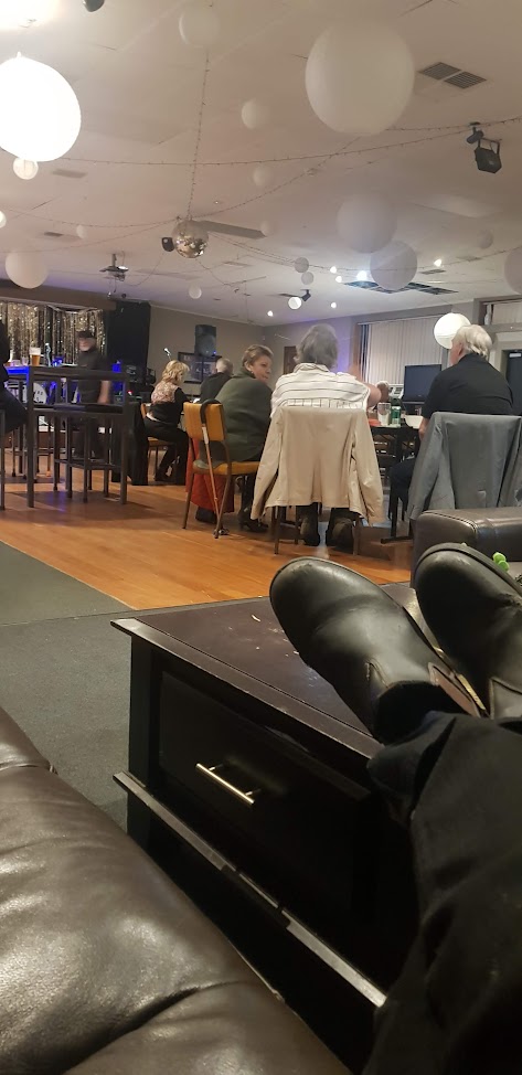 DarkHaikuMoon's tweet image. A hard night at the club
feet up on the table
just having a little rest
in the moment while I'm able
#vss365 #moment