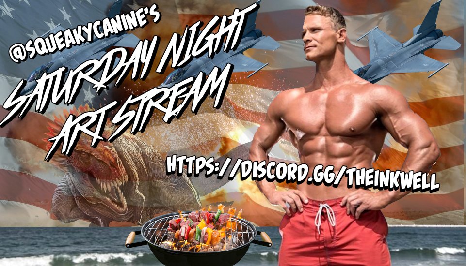 Saturday night art stream - picarto.tv/squeakycanine