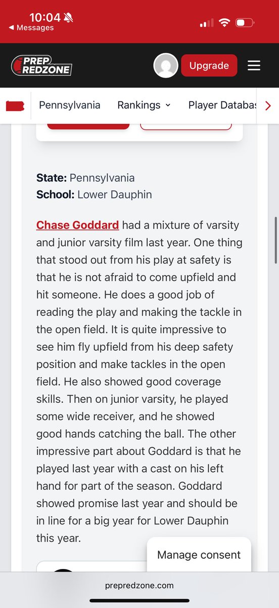 Chase Goddard (@chase_goddard20) on Twitter photo Thank you <a href="/footballcoach79/">coachweider</a> for the amazing write up. Sophomore season 🔜 <a href="/Coach_Borreli/">Josh Borreli</a> <a href="/LD_Football/">Lower Dauphin Football</a> <a href="/LDAthletics/">LD Athletics</a> <a href="/JRichterNCSA/">Coach Richter</a> <a href="/PAPrepsRivals/">PA Preps</a> <a href="/PrepRedzonePA/">Prep Redzone Pennsylvania</a> <a href="/PhillysFinest7/">Philly's Finest 7v7</a> <a href="/Pa_Preps/">High School Sports on PennLive</a> <a href="/nextgenqbac/">NextGenerationAc</a> Thank you <a href="/footballcoach79/">coachweider</a> for the amazing write up. Sophomore season 🔜 <a href="/Coach_Borreli/">Josh Borreli</a> <a href="/LD_Football/">Lower Dauphin Football</a> <a href="/LDAthletics/">LD Athletics</a> <a href="/JRichterNCSA/">Coach Richter</a> <a href="/PAPrepsRivals/">PA Preps</a> <a href="/PrepRedzonePA/">Prep Redzone Pennsylvania</a> <a href="/PhillysFinest7/">Philly's Finest 7v7</a> <a href="/Pa_Preps/">High School Sports on PennLive</a> <a href="/nextgenqbac/">NextGenerationAc</a>